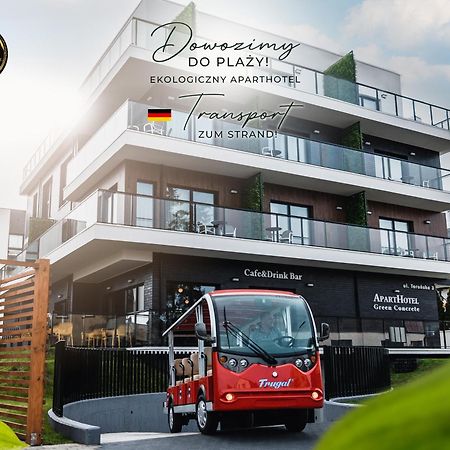 Aparthotel Green Concrete - Eko-Bus Na Plaze, Rowery I Masaze シフィノウイシチェ エクステリア 写真